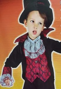 Kids Costumes to Hire - Vampire - FRILL - CHILD